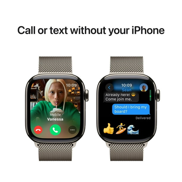Apple Watch Series 10 GPS Cellular 42mm Titanium Case