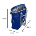 thumbnail image 4 of Logo Brands Hampton Pirates Gameday Insulated Tote, 4 of 4