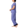 thumbnail image 3 of Nautica 2-Piece Short Sleeve Top and Pant PJ Set, 3 of 7