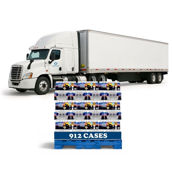 Truckload Deer Park Spring Bottled Water, 16.9 fl. oz., 40 pk., 912 cases
