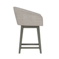 thumbnail image 13 of HH2 Home Upholstered Barrel Back Wood Adjustable Height Swivel Bar Stool, 13 of 19