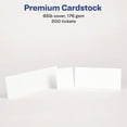 thumbnail image 5 of Avery Printable Tickets w/Tear-Away Stubs, 97 Bright, 65lb, 8.5 x 11, White, 10 Tickets/Sheet, 20 Sheets/Pack, 5 of 7