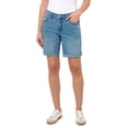 thumbnail image 1 of Seven7 Women's Denim Bermuda Short, 1 of 7