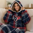 thumbnail image 6 of Pegasus Sports Houston Texans Wearable Sherpa Throw, 6 of 6
