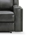 thumbnail image 12 of Rhodes 3-Piece Leather Manual Reclining Set, Assorted Colors, 12 of 23