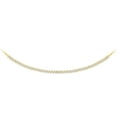 thumbnail image 2 of 1.00 CT. T.W. Round Cut Diamond Semi Tennis Necklace in 14K Gold, 2 of 7