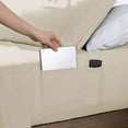 thumbnail image 2 of Swift Home Smart Sheet Set With 8" Side Storage Pockets, Assorted Sizes, 2 of 5