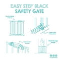thumbnail image 8 of Regalo Easy Step Black Safety Gate, 8 of 9