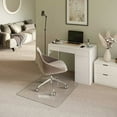 thumbnail image 1 of ES Robbins EverLife Chair Mats for Medium Pile Carpet With Lip, 36" x 48", Clear, 1 of 8
