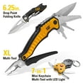 thumbnail image 2 of 3 Piece 9-in-1 Multi-Tool, Knife, and Multi-Tool Key Chain Gift Box Set, 2 of 7
