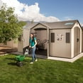thumbnail image 4 of Lifetime 15' x 8' Outdoor Storage Shed (Dual Entry), 4 of 15
