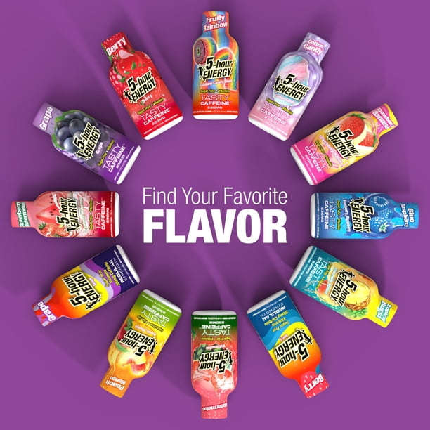 5-hour ENERGY Shot, Extra Strength, Grape 1.93 oz., 24 pk