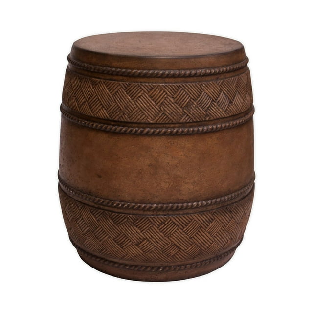 Cast Stone Drum Table