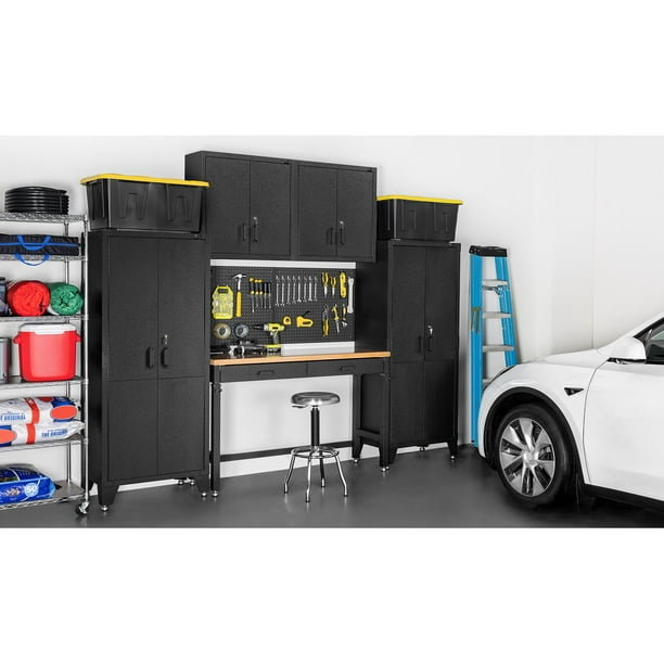 Member's Mark Height Adjustable 2-Drawer Workbench with Pegboard