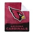 thumbnail image 3 of Logo Brands NFL Sherpa Throw Blanket, 60" x 70", Choose Team, 3 of 4