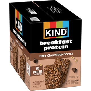 KIND Breakfast Dark Chocolate Cocoa Protein Bars, 24 ct.