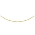 thumbnail image 4 of 1.00 CT. T.W. Round Cut Diamond Semi Tennis Necklace in 14K Gold, 4 of 7