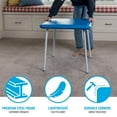 thumbnail image 7 of Lifetime 24-Inch Square Kid's Table and Chairs Set, Blue, 7 of 10