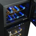 thumbnail image 4 of NewAir 21-Bottle Dual Zone Wine Cooler, 4 of 6