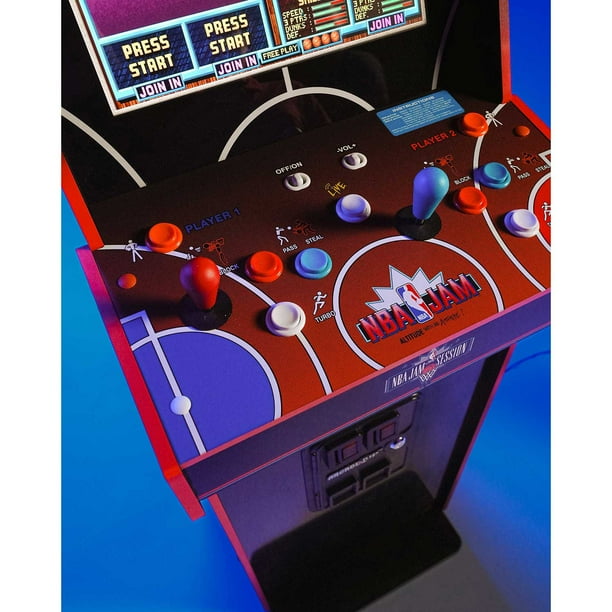 Arcade1Up NBA Jam Deluxe 2-Player Control Panel Arcade