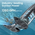 thumbnail image 4 of Aiper Pilot X1 Handheld Pool Vacuum with Bonus Filter Sleeves, 4 of 10