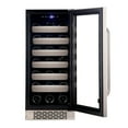 thumbnail image 2 of Whynter Elite 33-Bottle Wine Cellar, Stainless Steel, 2 of 6