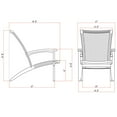 thumbnail image 5 of Member’s Mark Teak & Rope Adirondack Chair, 5 of 5
