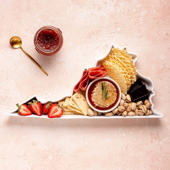 Lark Porcelain State-Shaped Bake & Serve Dish, Choose State