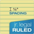 thumbnail image 5 of TOPS - Docket Ruled Perforated Pad -Jr. Legal Ruling - 5 x 8 -Canary - 12 50-Sheet Pads/Pack, 5 of 7