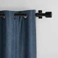 thumbnail image 2 of Sun Shield Chalmer Linen Blend 100% Blackout Panel Curtains (Pair) 7' to 9' Options, 2 of 4