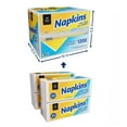 thumbnail image 3 of Member's Mark Everyday 1-Ply White Napkins 4 pks., 300 napkins/pk., 3 of 7