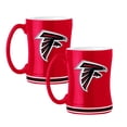 thumbnail image 1 of Logo Brands Atlanta Falcons 14oz Relief Mug Set, 1 of 5