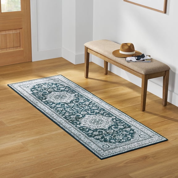 Member's Mark Everwash Washable Runner, 2'6"x 7', Assorted Colors