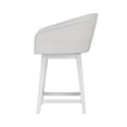 thumbnail image 15 of HH2 Home Upholstered Barrel Back Wood Adjustable Height Swivel Bar Stool, 15 of 19