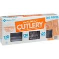 thumbnail image 1 of Member's Mark Combo Pack Clear Cutlery, Forks, Knives, Spoons, 360 ct., 1 of 7