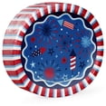 thumbnail image 8 of Member's Mark Patriotic Oval Paper Plates, 10" x 12", 50 ct., 8 of 9
