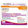 thumbnail image 1 of Ohm Allergy & Congestion Relief 12 HR Non-Drowsy ER Tablets, 30 ct., 1 of 1