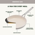 thumbnail image 4 of GreenPan Alto 8", 10" & 12" Ceramic Nonstick Fry Pan Set, 3-Pack, 4 of 8