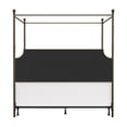 thumbnail image 8 of HH2 Home McArthur Metal and Upholstered Canopy Bed, 8 of 11