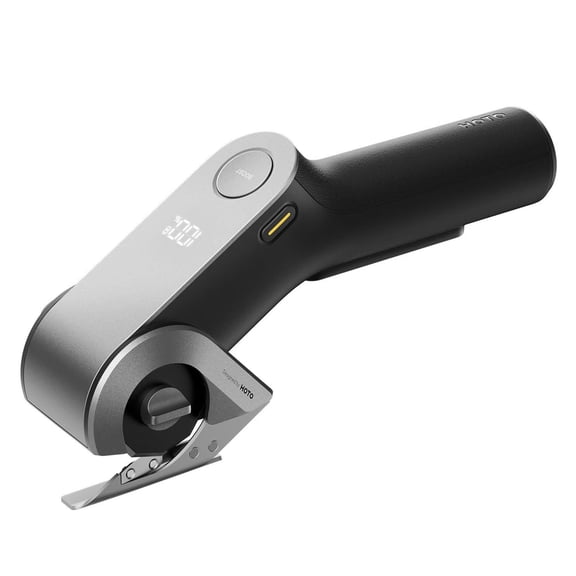 HOTO EdgeFlow Cordless Electric Scissors, Electric Cardboard Cutter with Self-Sharpening Blade