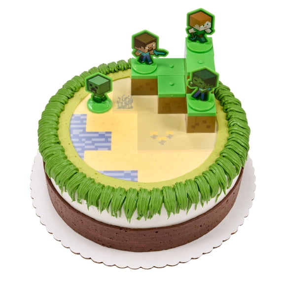 Minecraft 10" Double Layer Cake