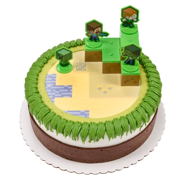 Minecraft 10" Double Layer Cake