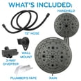 thumbnail image 6 of Oxygenics Drench 55-Setting Combo Shower Head Kit, Various Finishes, 6 of 15