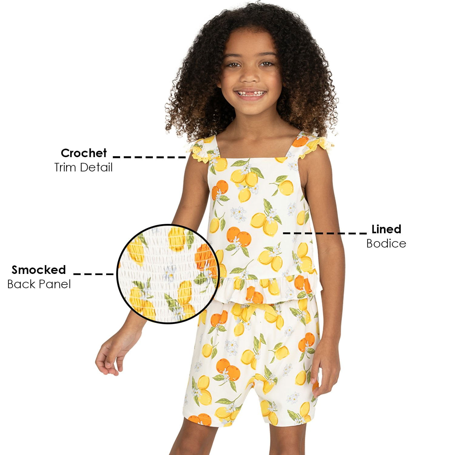 Rare Editions Toddler Girls 2 Piece Woven Short Set - Samsclub.com