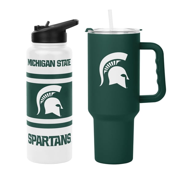Logo Brands Michigan State Spartans Tumbler Set