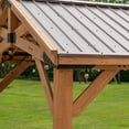 thumbnail image 11 of Backyard Discovery Norwood Cedar Gazebo with PowerPort, Choose Size, 11 of 14