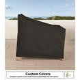 thumbnail image 5 of Member's Mark Lisbon Teak Deep Seating Set with Sunbrella Fabric, 4pc, 5 of 5