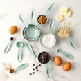 thumbnail image 1 of Nordic Ware Sea Glass Blue Measuring Cups and Measuring Spoons Set, 1 of 5