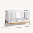 thumbnail image 5 of Little Seeds Clover 4-in-1 Convertible Crib, Choose Color, 5 of 10