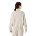 thumbnail image 2 of Member's Mark Women's Fleece Rib Mockneck Pullover, 2 of 8